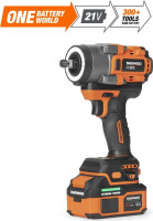 Гайковерт Daewoo Power DAX 6021Li Set (с 1-им АКБ, кейс)