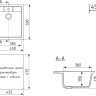 Кухонная мойка Mixline ML-GM28 552094 (песочный)