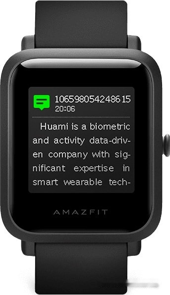 Умные часы Amazfit Bip S (черный)