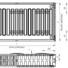 Радиатор Лидея ЛК 22-505 тип 22 500x500