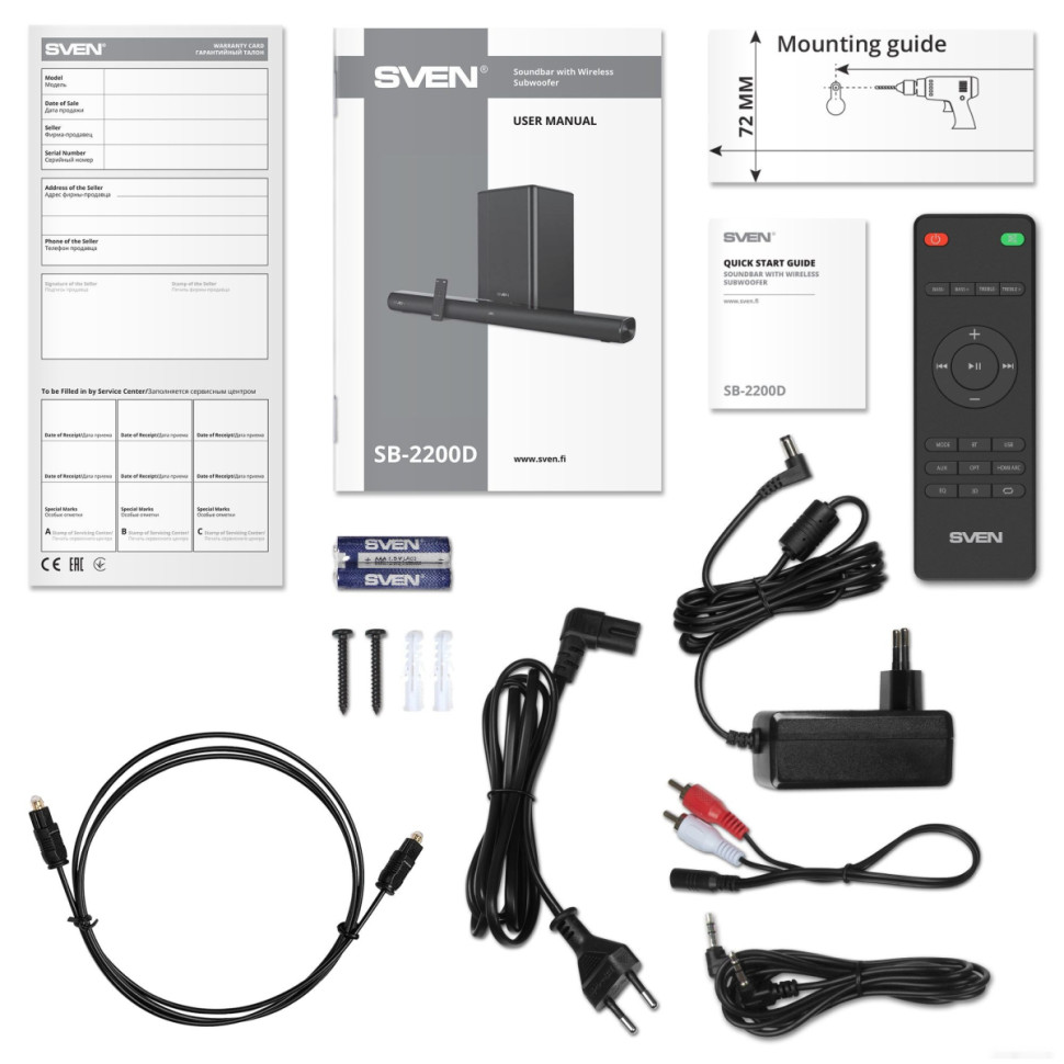 Саундбар Sven SB-2200D Саундбар Sven SB-2200D