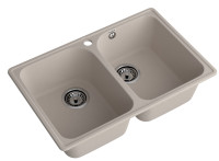 Кухонная мойка GranFest QUARZ Z-15 (песочный)