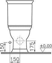 Унитаз Vitra Serenada [9722B003-7203]
