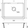 Кухонная мойка GranFest Urban GF-UR-658 (черный) Кухонная мойка GranFest Urban GF-UR-658 (черный)