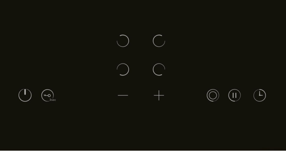 Варочная панель LEX EVH 642B BL Варочная панель LEX EVH 642B BL