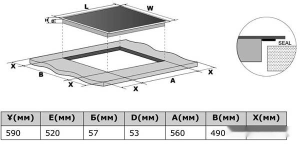 Варочная панель HAIER HHY-C64NVB Варочная панель HAIER HHY-C64NVB