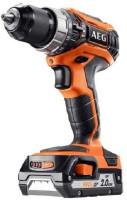Дрель-шуруповерт AEG BS18C2 LI-202C SET 4935459721 (с 2-мя АКБ, кейс)