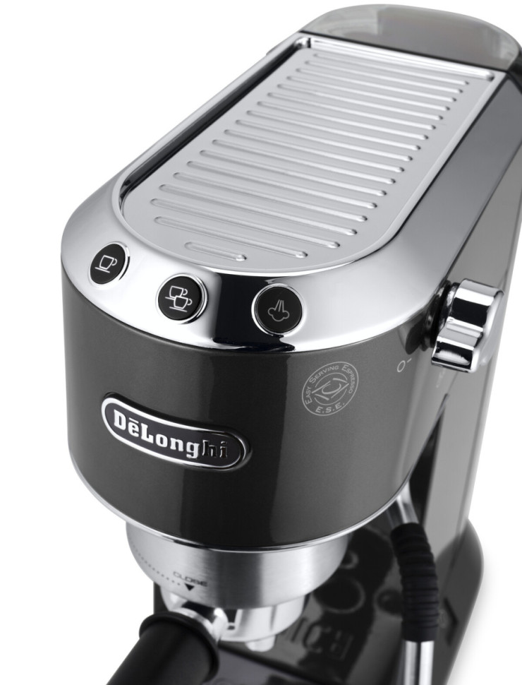 Рожковая помповая кофеварка Delonghi Dedica Arte EC885.GY Рожковая помповая кофеварка Delonghi Dedica Arte EC885.GY