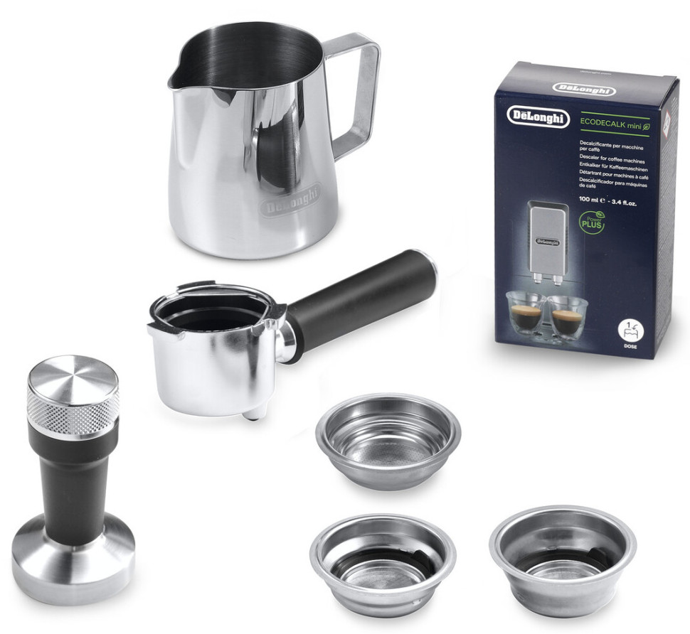 Рожковая помповая кофеварка Delonghi Dedica Arte EC885.GY Рожковая помповая кофеварка Delonghi Dedica Arte EC885.GY