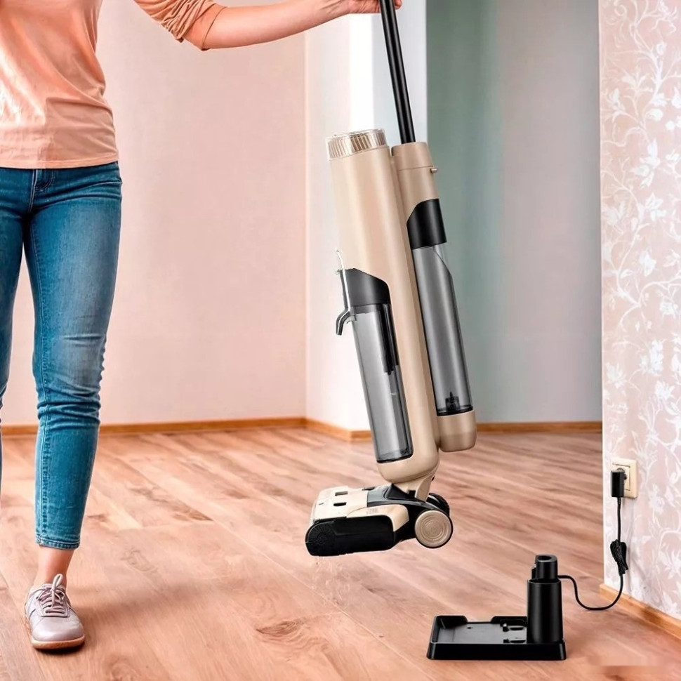 Вертикальный пылесос с влажной уборкой Kitfort KT-5160 Вертикальный пылесос с влажной уборкой Kitfort KT-5160