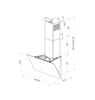 Вытяжка LEX Meta 500 (черный)