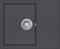 Кухонная мойка AquaSanita Tesa SQT102AW (графит 222)