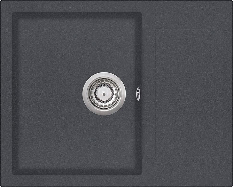 Кухонная мойка AquaSanita Tesa SQT102AW (графит 222)