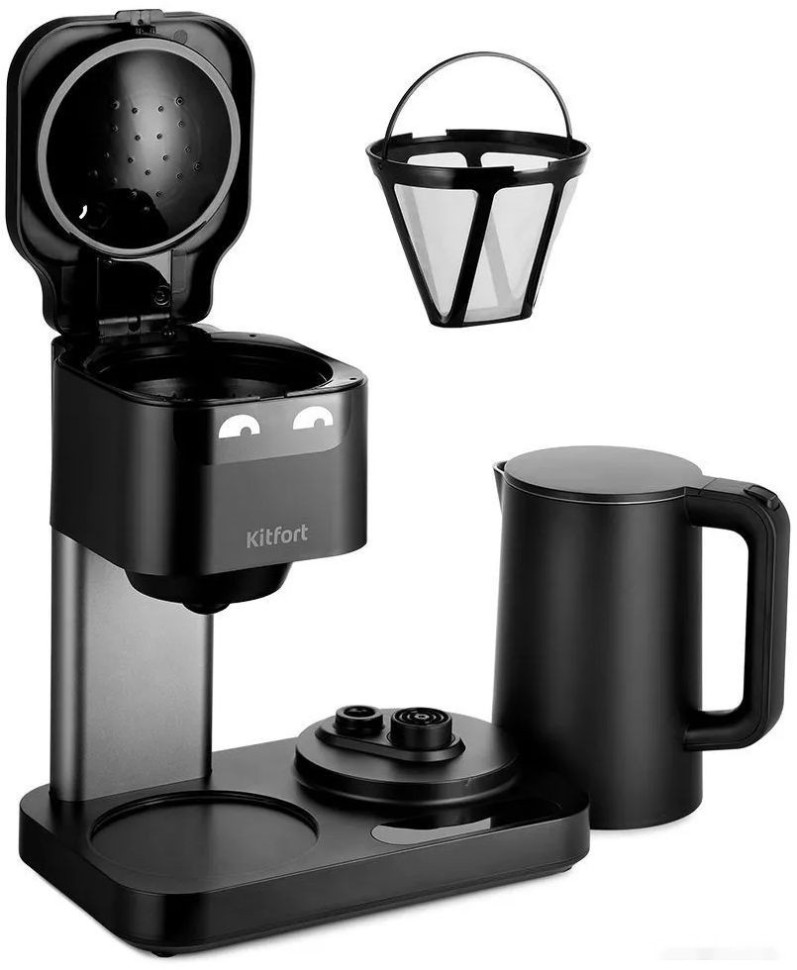 Капельная кофеварка Kitfort KT-7143 Капельная кофеварка Kitfort KT-7143