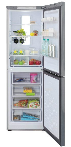 Холодильник с морозильником Бирюса M940NF