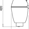 Измельчитель пищевых отходов Elleci Model 750 TOP