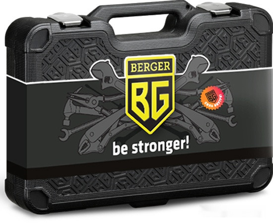 Универсальный набор инструментов Berger BG100-3814 (100 предметов) Универсальный набор инструментов Berger BG100-3814 (100 предметов)