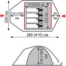 Палатка Tramp Mountain 4 v2 (зеленый) Палатка Tramp Mountain 4 v2 (зеленый)