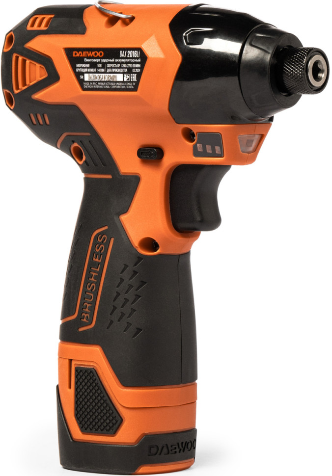 Винтоверт Daewoo Power DAX 2016Li Set (с 2-мя АКБ, сумка) Винтоверт Daewoo Power DAX 2016Li Set (с 2-мя АКБ, сумка)