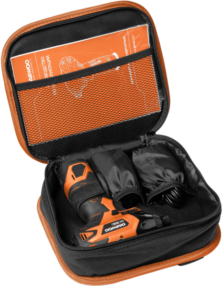 Винтоверт Daewoo Power DAX 2016Li Set (с 2-мя АКБ, сумка) Винтоверт Daewoo Power DAX 2016Li Set (с 2-мя АКБ, сумка)