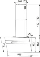 Вытяжка Franke Sterling BK 60 330.0702.955