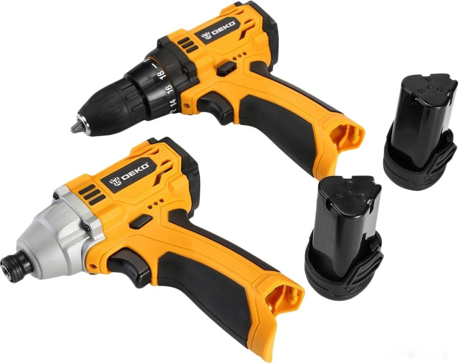 Deko SET 063-4107 (шуруповерт, винтоверт, 2 АКБ, кейс) Deko SET 063-4107 (шуруповерт, винтоверт, 2 АКБ, кейс)