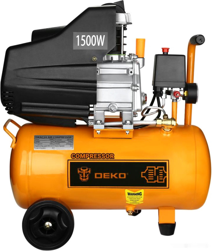 Компрессор Deko DKAC24 (+5 предметов)
