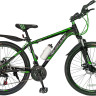 Велосипед Nasaland 6123M 26 р.16 2021 (черный/зеленый) Велосипед Nasaland 6123M 26 р.16 2021 (черный/зеленый)
