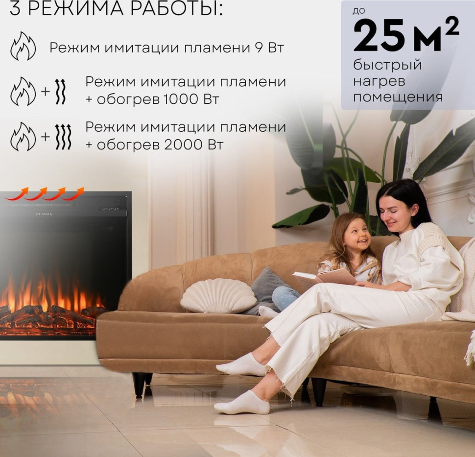 Камин PLANTA PFP-INS030 Камин PLANTA PFP-INS030