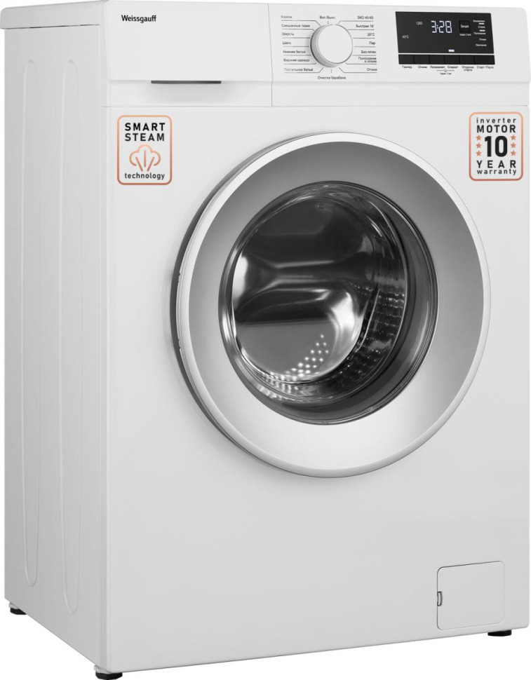 Стиральная машина Weissgauff WM 4527 DC Steam Стиральная машина Weissgauff WM 4527 DC Steam