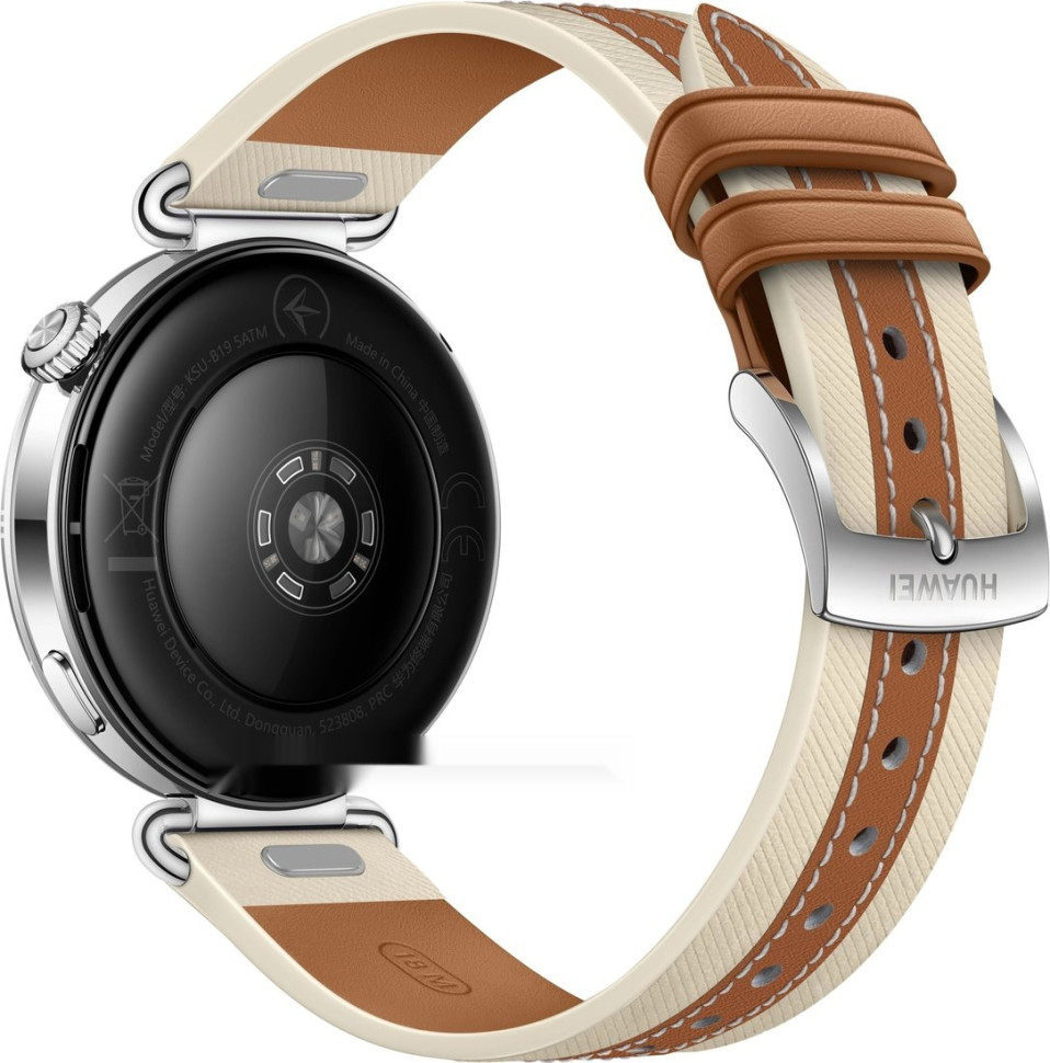 Умные часы Huawei Watch GT 6 41 мм (серебристый, с коричневым кожаным ремешком, международная версия) Умные часы Huawei Watch GT 6 41 мм (серебристый, с коричневым кожаным ремешком, международная версия)