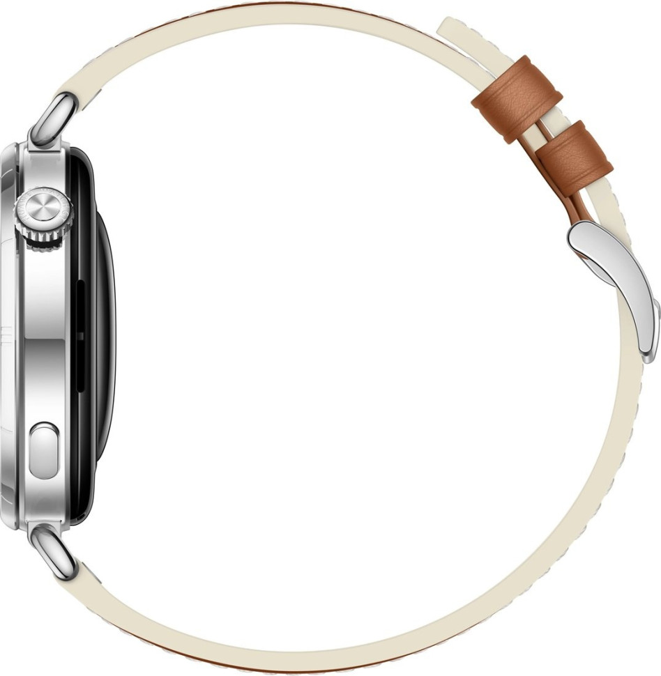 Умные часы Huawei Watch GT 6 41 мм (серебристый, с коричневым кожаным ремешком, международная версия) Умные часы Huawei Watch GT 6 41 мм (серебристый, с коричневым кожаным ремешком, международная версия)