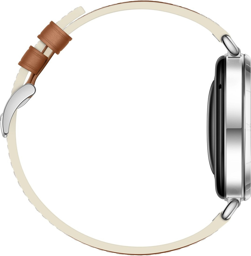 Умные часы Huawei Watch GT 6 41 мм (серебристый, с коричневым кожаным ремешком, международная версия) Умные часы Huawei Watch GT 6 41 мм (серебристый, с коричневым кожаным ремешком, международная версия)