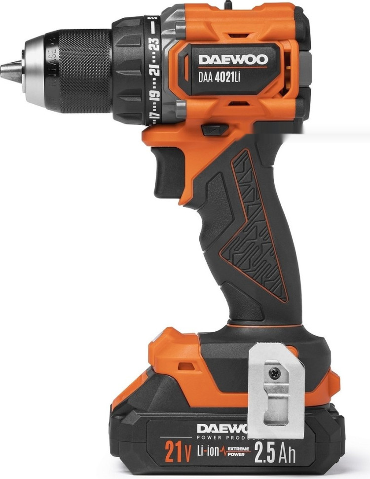 Дрель-шуруповерт Daewoo Power DAA 4021Li Set Box (с 2-мя АКБ, кейс)