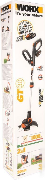 Триммер Worx WG163E.2 (с 1-им АКБ) Триммер Worx WG163E.2 (с 1-им АКБ)