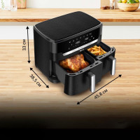 Аэрогриль Tefal Dual Easy Fry EY9428E0