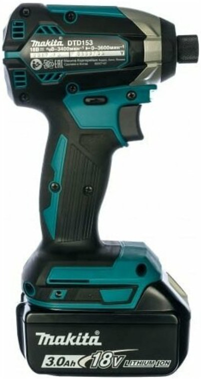 Винтоверт Makita DTD153RT (с 1-м АКБ, кейс)
