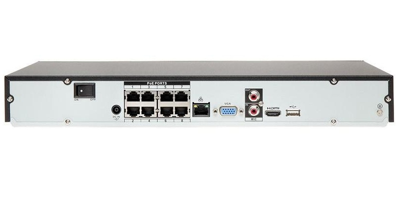 Видеорегистратор наблюдения Dahua DHI-NVR2208-4KS2 Видеорегистратор наблюдения Dahua DHI-NVR2208-4KS2