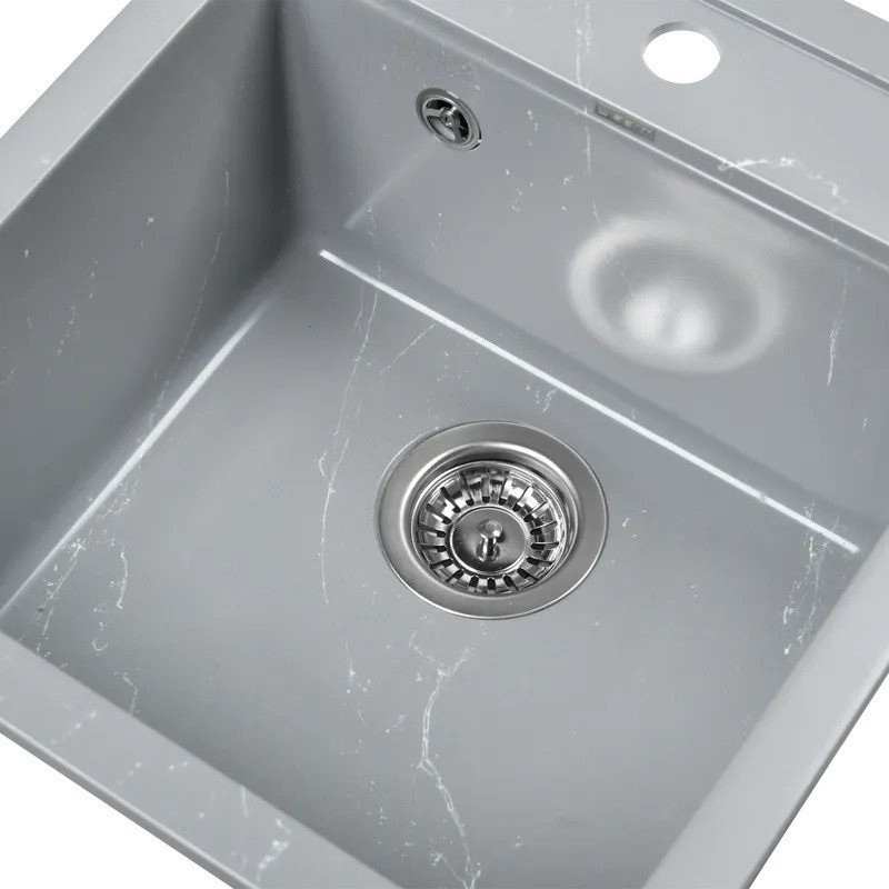 Кухонная мойка Wisent WA45-17 (с сифоном GER013) Кухонная мойка Wisent WA45-17 (с сифоном GER013)