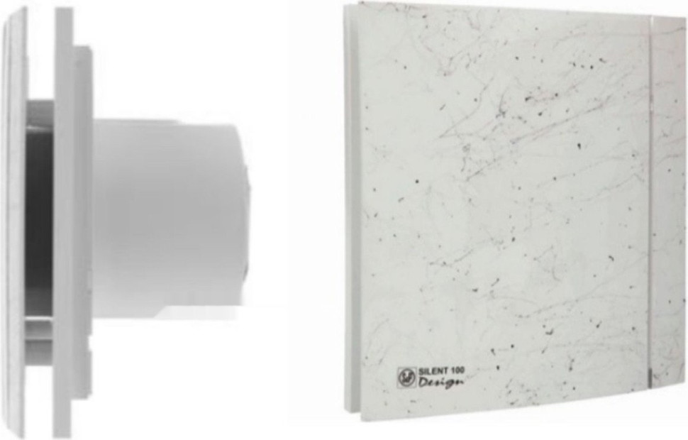 Осевой вентилятор Soler & Palau Silent-100 CRZ Marble White Design 5210401500-435600