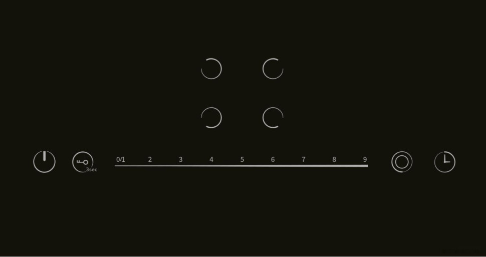 Варочная панель LEX EVH 642D BL
