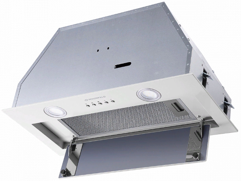 Вытяжка Maunfeld Trapeze 602IG (белый)
