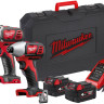 Milwaukee M18 BPP2D-402C 4933447126 (шуруповерт, винтоверт, 2 АКБ, кейс) Milwaukee M18 BPP2D-402C 4933447126 (шуруповерт, винтоверт, 2 АКБ, кейс)
