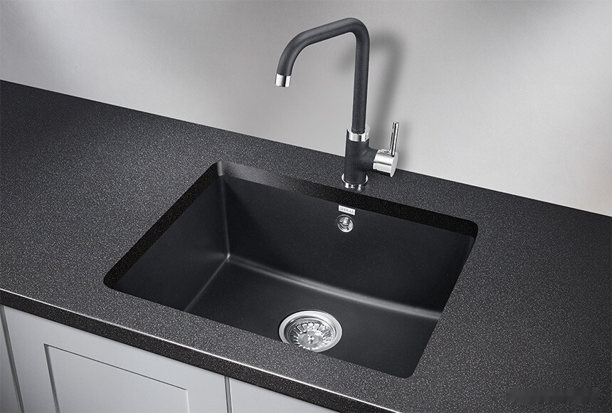 Кухонная мойка Granula GR-5551 (шварц) Кухонная мойка Granula GR-5551 (шварц)