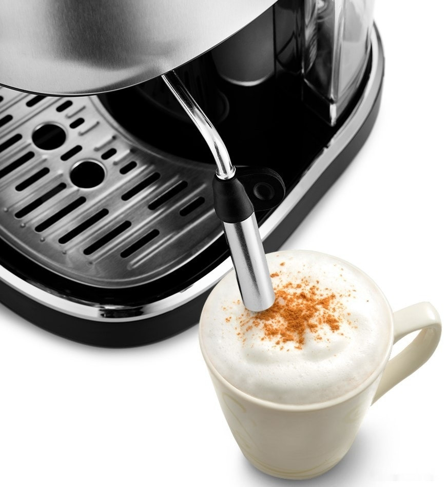 Рожковая помповая кофеварка Kitfort KT-754 Рожковая помповая кофеварка Kitfort KT-754