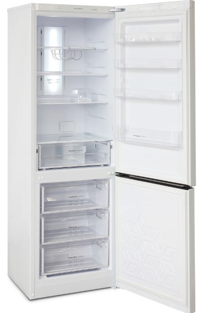 Холодильник с морозильником Бирюса G960NF