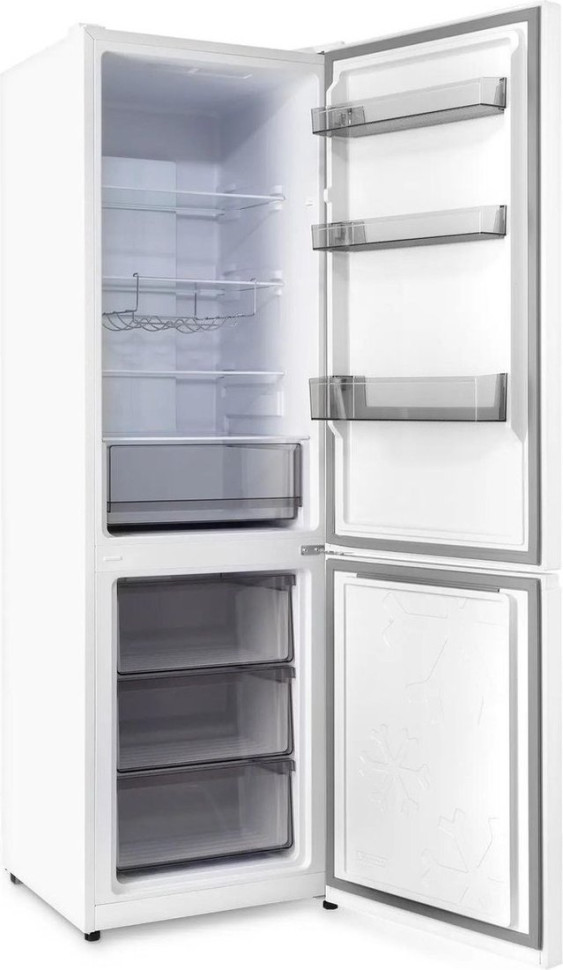 Холодильник Hyundai CC35083F (белое стекло) Холодильник Hyundai CC35083F (белое стекло)