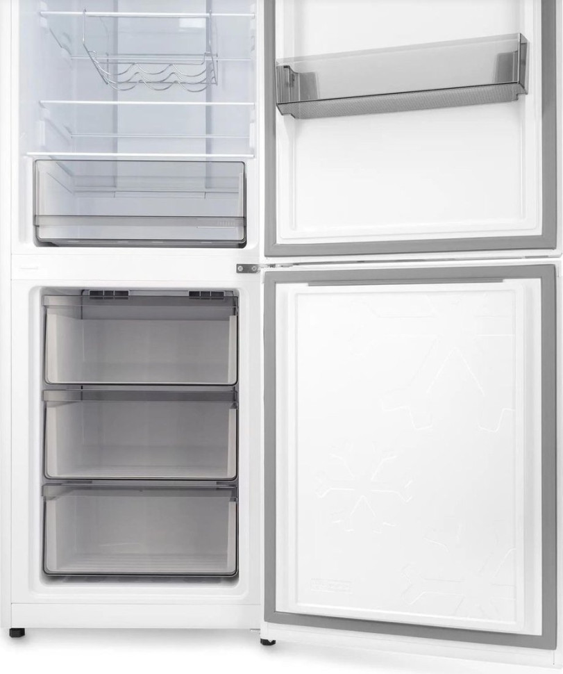 Холодильник Hyundai CC35083F (белое стекло) Холодильник Hyundai CC35083F (белое стекло)