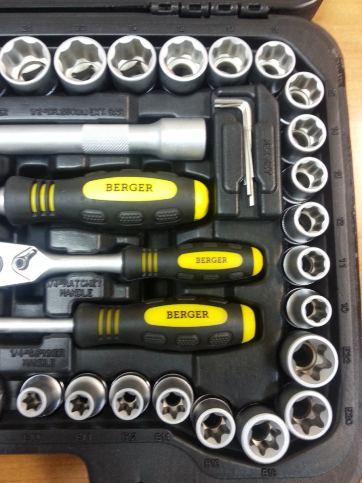 Набор инструментов Berger BG108-1214