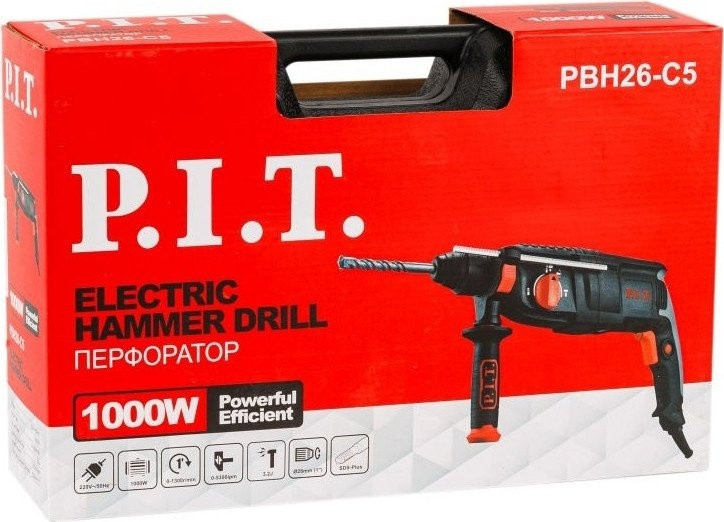 Перфоратор P.I.T. PBH26-C5 (кейс) Перфоратор P.I.T. PBH26-C5 (кейс)